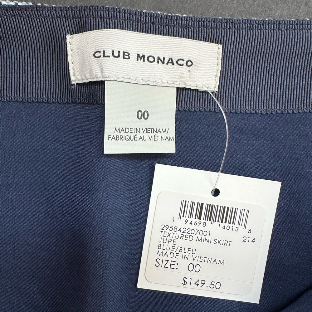 Club Monaco Skirt and Blazer Set Xs/00 - Picture 7 of 9